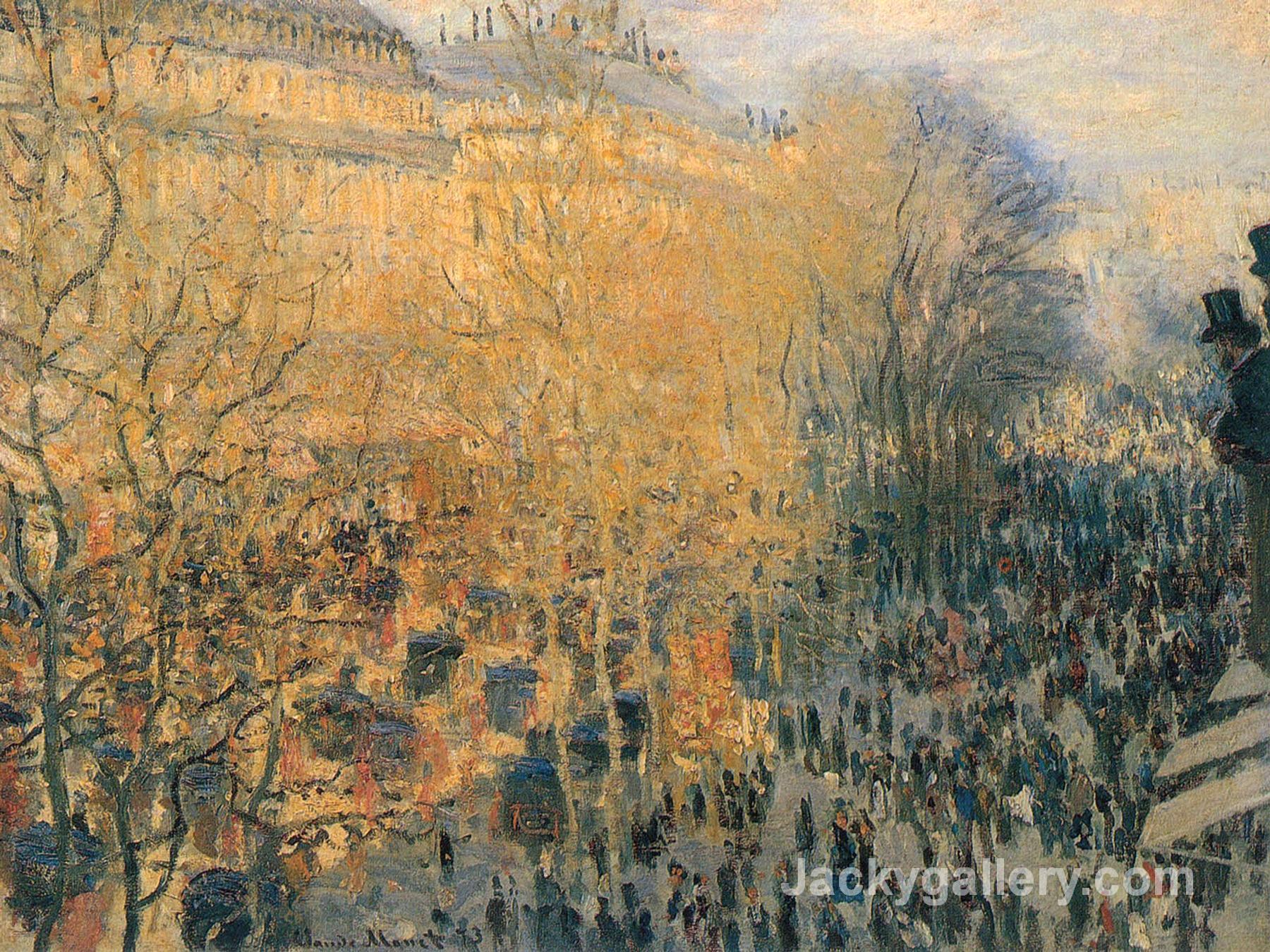 Boulevard of Capucines by Claude Monet paintings reproduction